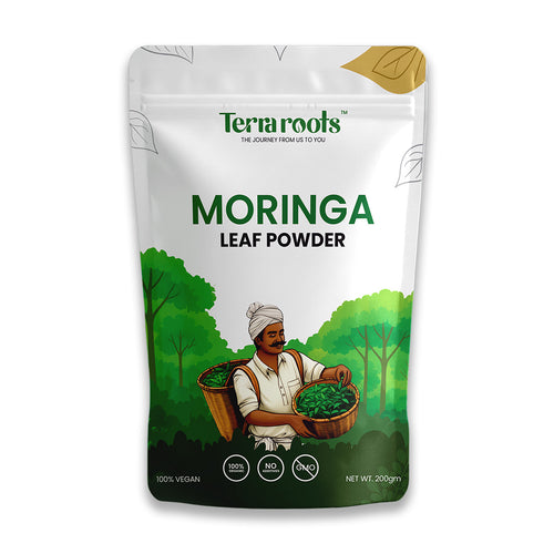 Terra Roots Moringa Leaf Powder – Superfood & Natural Health Supplement